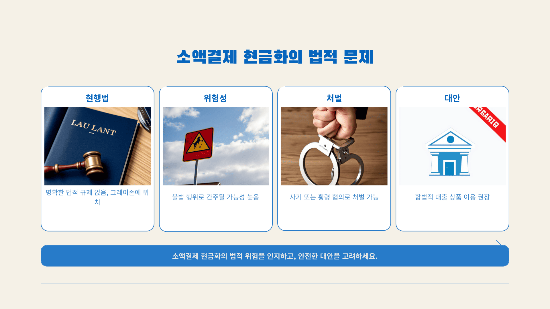 소액결제현금화의 법적 문제