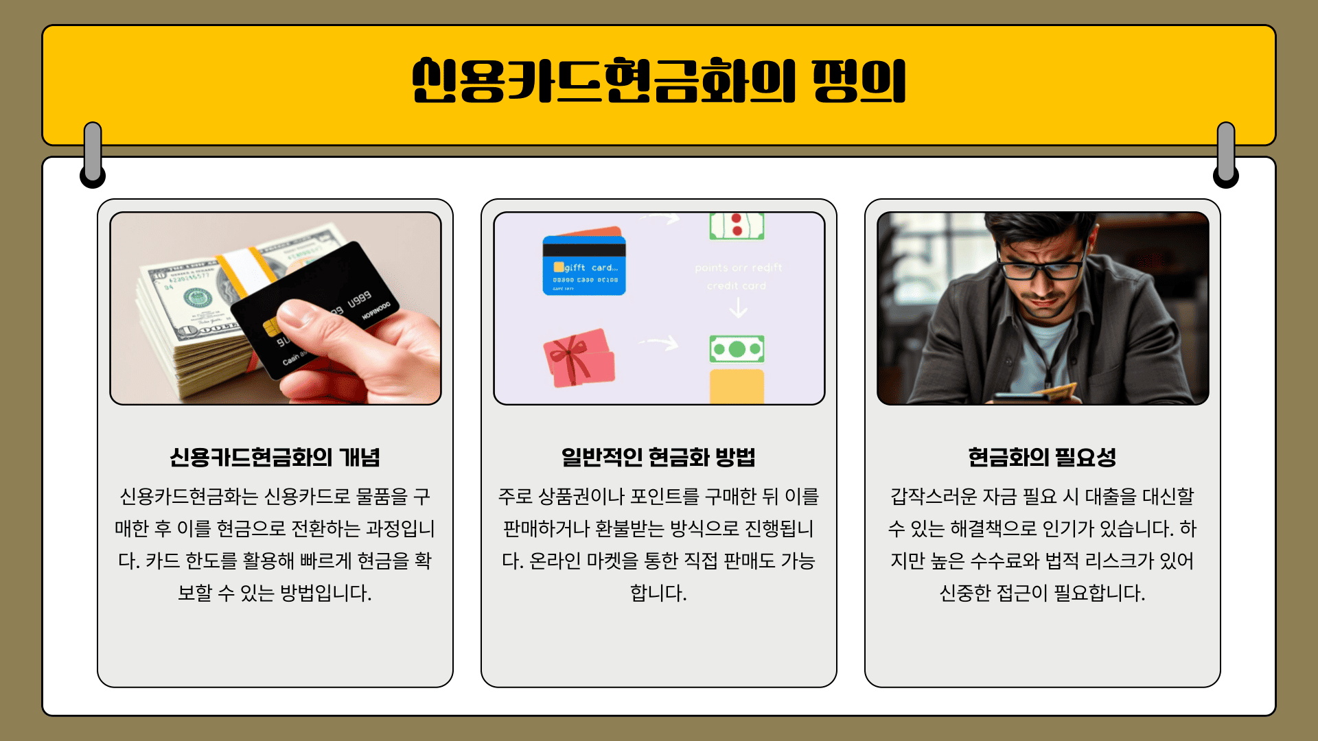 신용카드현금화